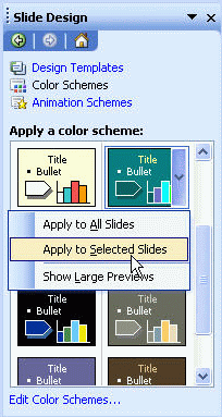 PowerPoint Color Schemes