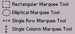 The Marquee Selection Tools