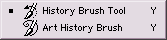 History Brush Tool, Art History Brush