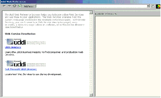 Add Web Reference