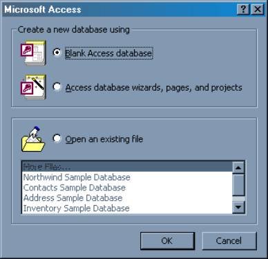 Creating A Database