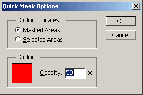 Quick Mask Options